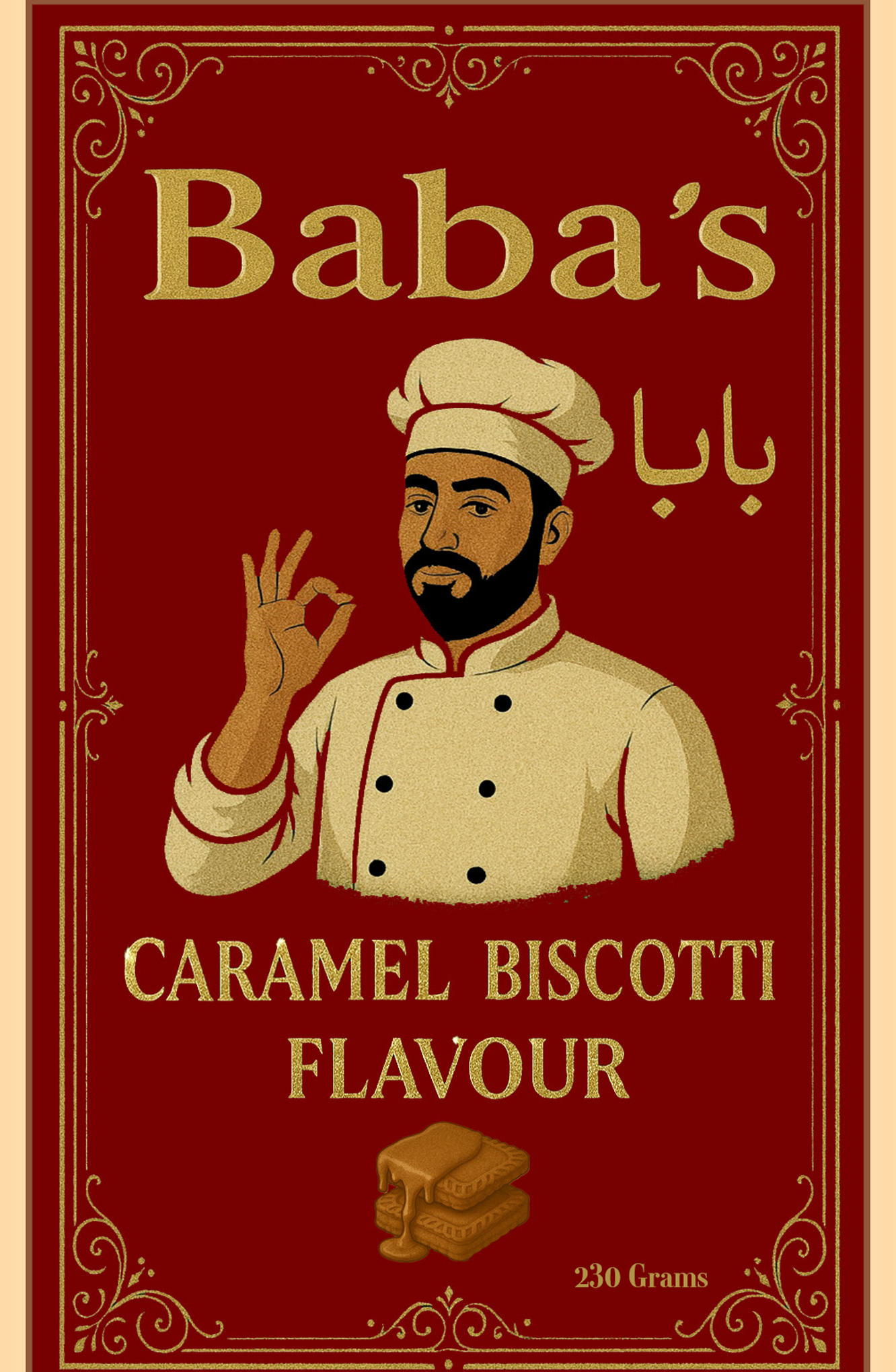Caramel Biscotti Flavour